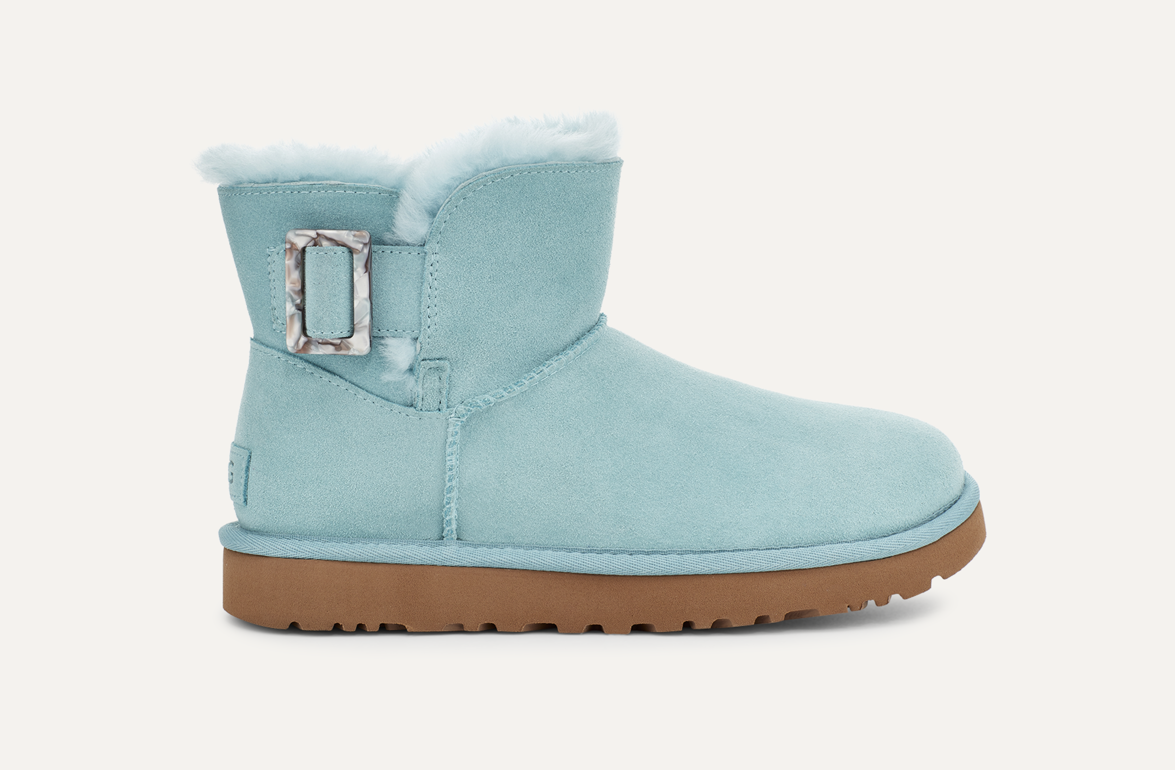Women s Mini Bailey Fashion Buckle Boot UGG Official